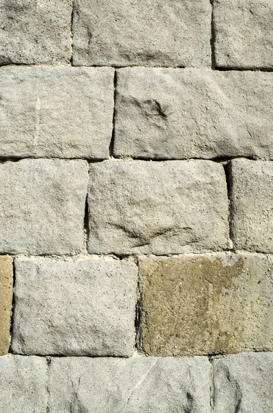 Stary kamienny mur zbliżenie — Zdjęcie stockowe