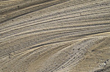 Kuru kum portre akışında 