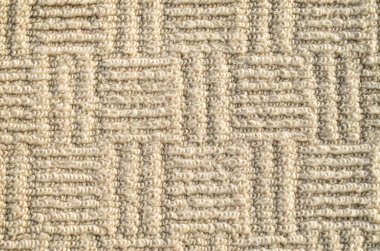 Bej renkli süs halı closeup