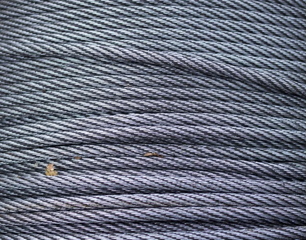 Rolled steel rope — Stock Photo, Image