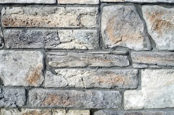 New colorful stone wall closeup — Stock Photo, Image