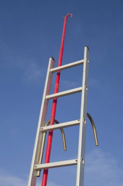 Paslanmaz çelik tekne biniş merdiveni ve tekne kancası