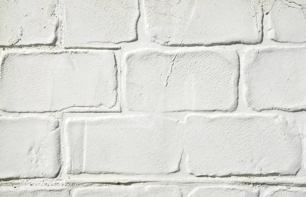 Tuğla duvar taklit dekoratif beyaz sıva 