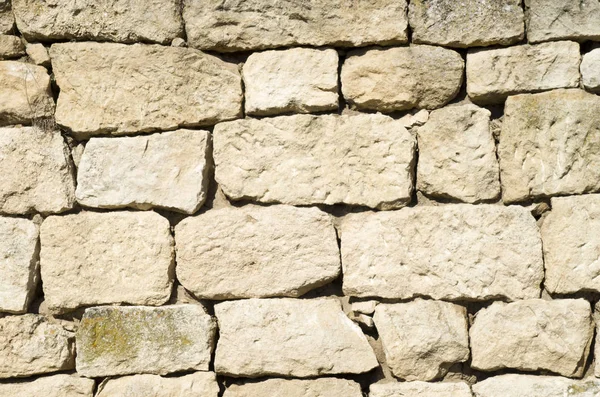 Стара кам'яна стіна крупним планом — стокове фото
