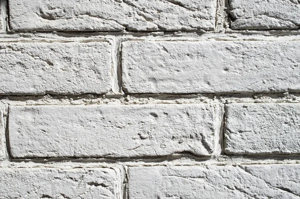 stock image New gray bricks wall closeup  