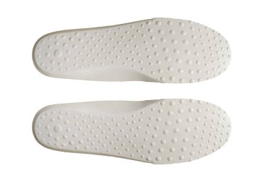 Beyaz ayakkabı tabanlık trekking önyükleme