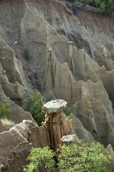 STOB skalní pyramidy v západní hory Rila, Bulharsko — Stock fotografie