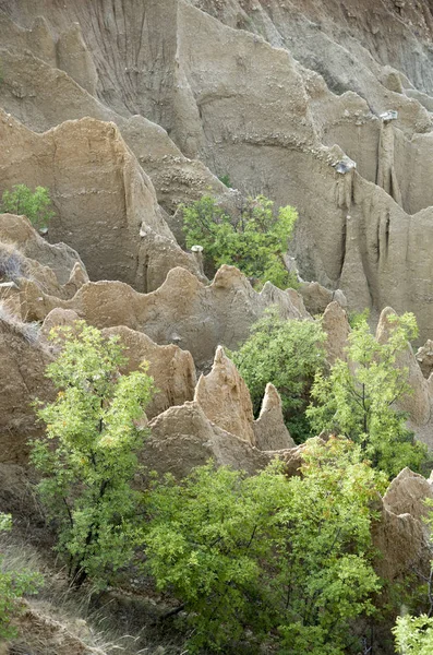 Stob pyramides rocheuses dans la montagne occidentale Rila, Bulgarie — Photo