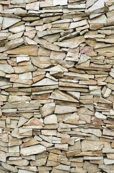 Neue bunte Steinmauer Nahaufnahme — Stockfoto