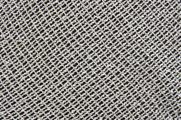 Ecru vintage lace met netto vezel closeup — Stockfoto
