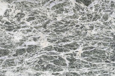 Ven ile parlak bir yeşil mermer 