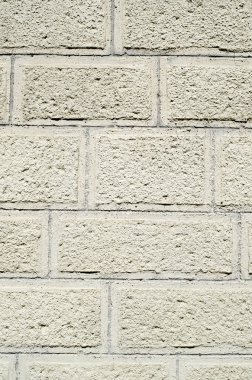 Ekru duvar sıva ile beton blokların