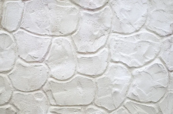 New ecru plaster on wall closeup — Stock Photo, Image