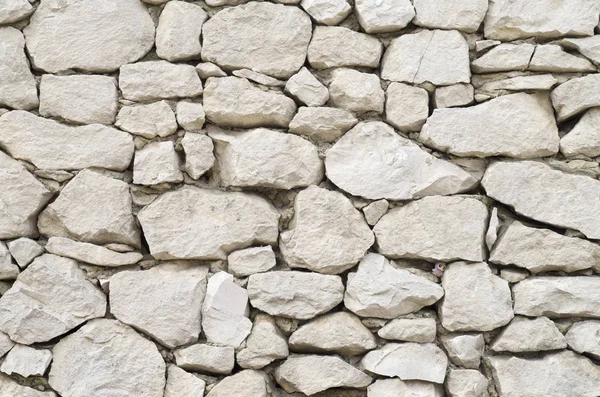 Vecchio muro di pietra primo piano — Foto Stock