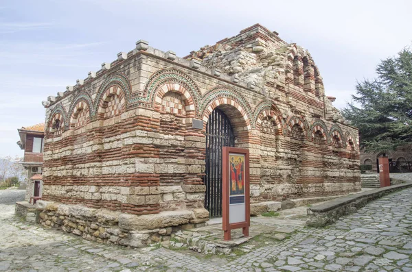 Szent Arkangyalok Michail és Gabriel templomot, a régi Nessebar, Bulg — Stock Fotó