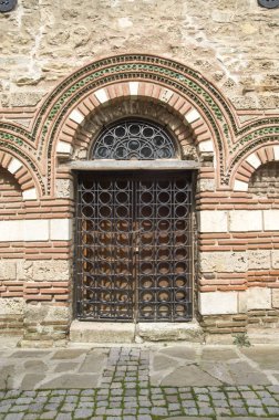 Bir kilise St. Paraskeva eski Nessebar, Bulgaristan, Europ içinde giriş