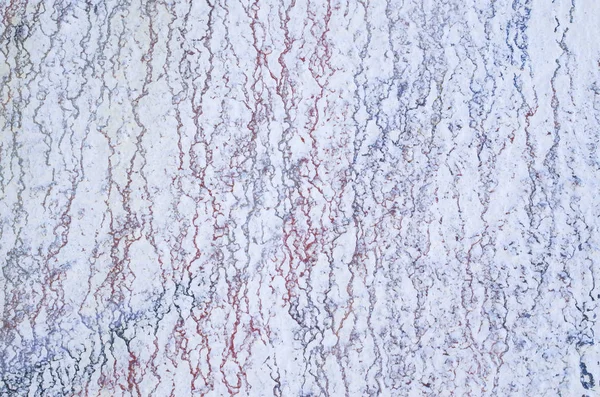 Streaks of red and blue paint on white background — Stock Photo, Image