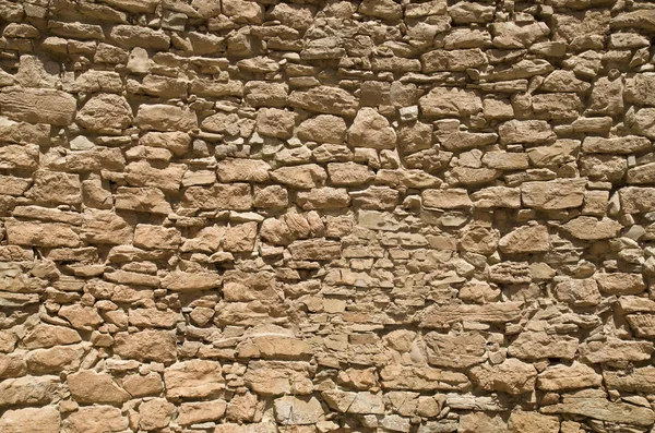 カラフルな古代の石の壁の閉鎖 — ストック写真