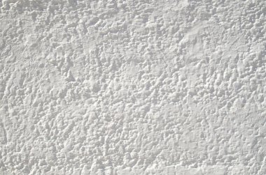 Yeni beyaz kireç duvar kapanışı