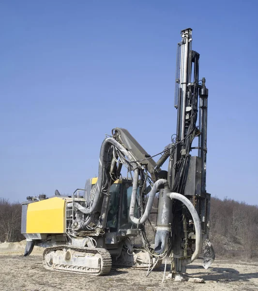 Maszyna Wiercenia Powierzchniowego Kamieniołomów Constructio — Zdjęcie stockowe