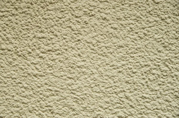 Gesso Pintado Amarelo Parede Closeup — Fotografia de Stock