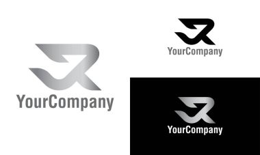 Creative letter VR logo design template. Creative vector emblem, for icon or design concept. clipart svg vector 