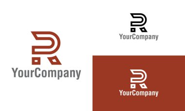 Letter R logo icon design template elements. Simple minimalist template graphic illustration. Creative vector emblem, for icon or design concept.
