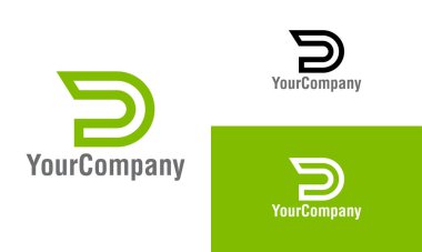 Letter D logo icon design template elements. Simple minimalist template graphic illustration. Creative vector emblem, for icon or design concept.