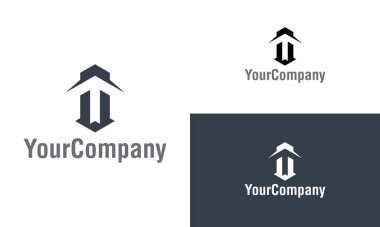 Letter T U logo icon design template elements. Simple minimalist template graphic illustration. Creative vector emblem, for icon or design concept.