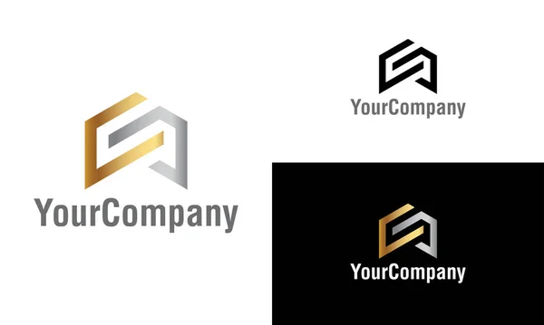 Simple Letter Logo Icon Design Template Elements Simple Minimalist Template — Stock vektor