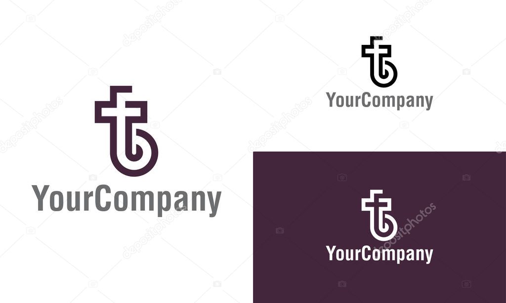 Letter TB logo icon design template elements. Simple minimalist template graphic illustration. Creative vector emblem, for icon or design concept.