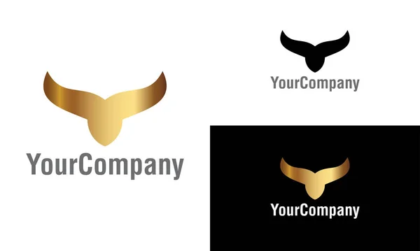 Kreatywny Ptak Skrzydła Logo Ikona Projektowania Elementów Szablonu Szablon Logo — Wektor stockowy