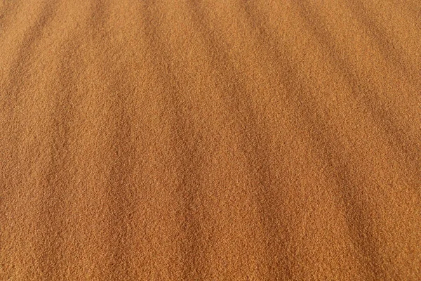 Textura Arena Fondo Dunas Arena Del Desierto Hermosas Estructuras Dunas — Foto de Stock