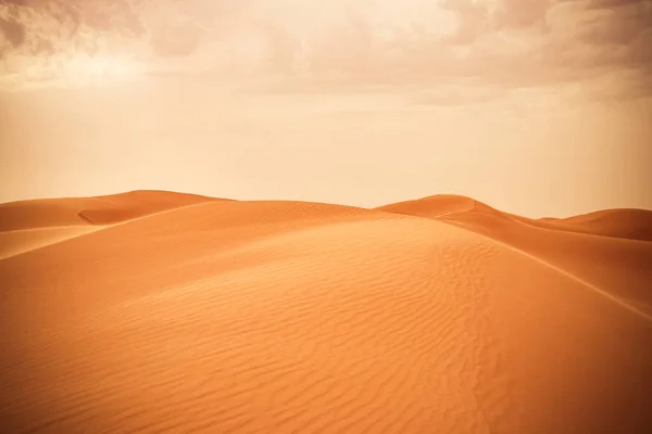Homokdűne Szaúdi Sivatagban Gyönyörű Arab Sivatag — Stock Fotó
