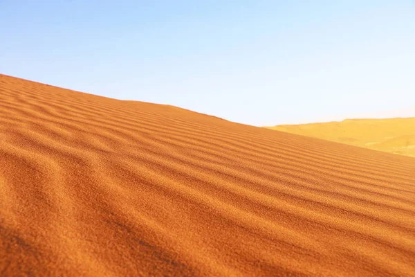 Dune Sabbia Nel Deserto Saudita Bellissimo Deserto Arabo — Foto Stock