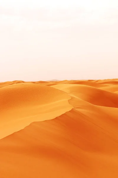 Dune Sabbia Nel Deserto Saudita Bellissimo Deserto Arabo — Foto Stock