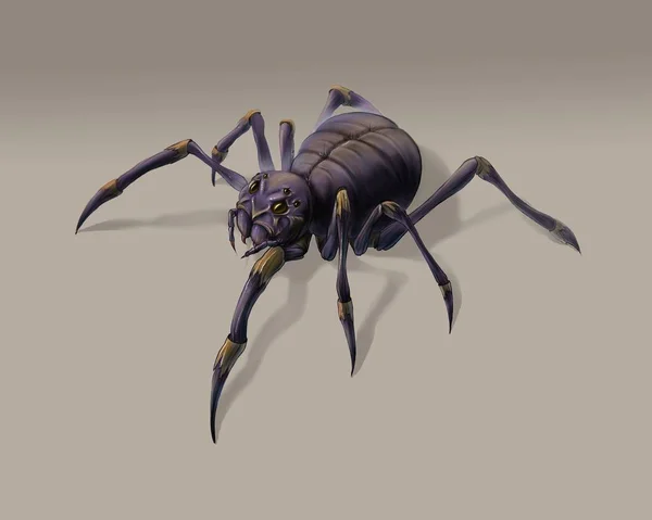 Fantasy spider digital drawing