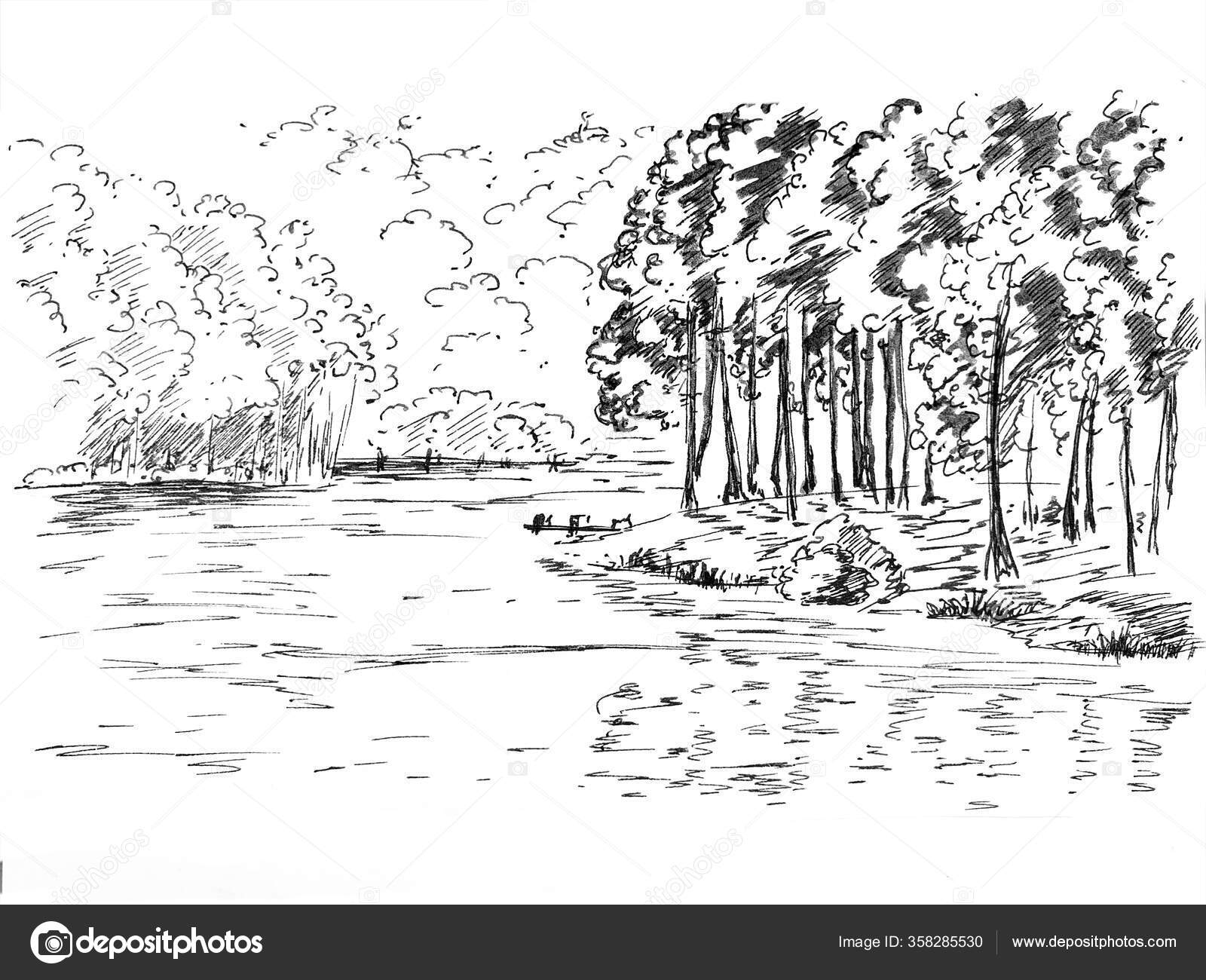 水墨画 自然風景 手描き 水墨画 自然風景 手描き（【年内発送】現代水墨画家 白道 「白龍