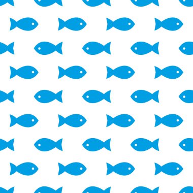 Balığın kusursuz bir geçmişi var. Güzel karikatür karalama vektör çizimi.