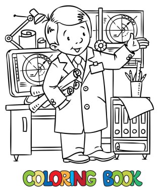 Komik mühendis veya mucit.