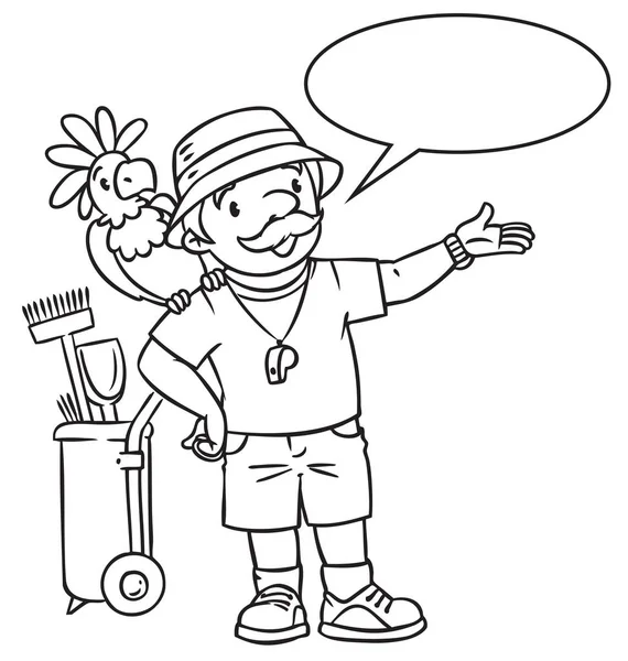 View Drawing Zoo Keepers PNG