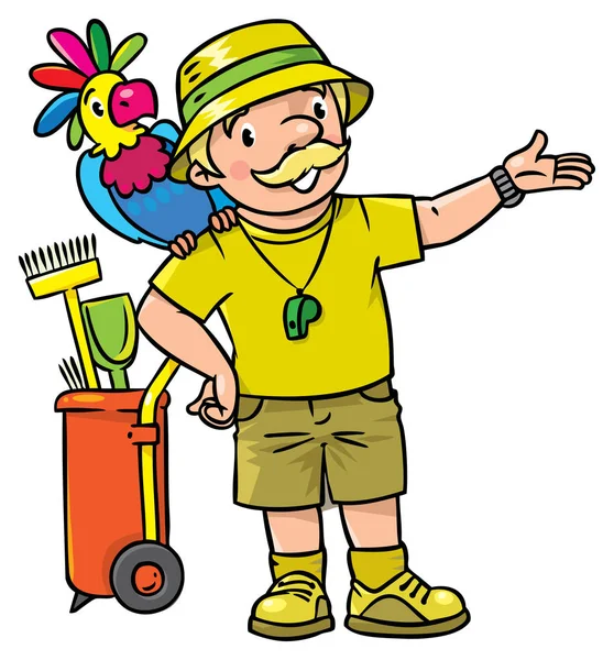 Профессия зоолог рисунок