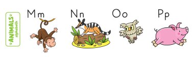 Hayvanlar alfabesi veya Abc.