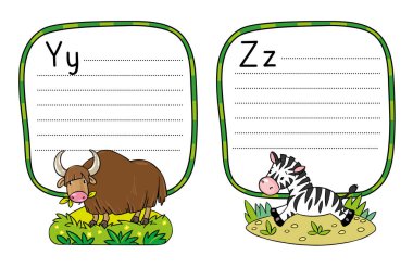 Hayvanlar alfabesi veya Abc.