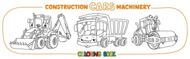 İnşaat makine taşıma boyama kitabı