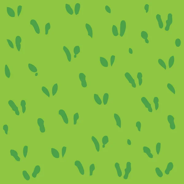 绿草简单无缝图案或背景 矢量说明 — 图库矢量图片