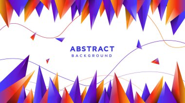 Gradyan Soyut Arkaplan Tasarımı