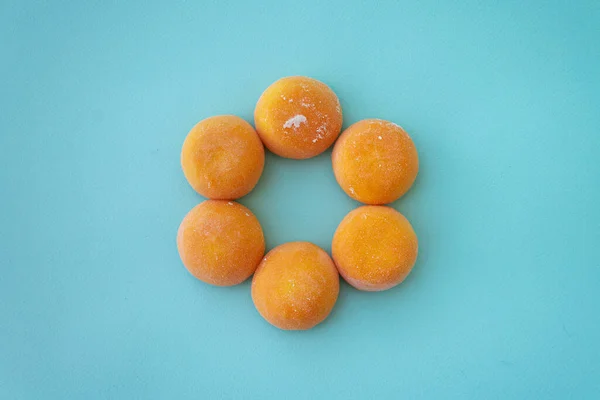 Mochi Mango Tradycyjne Japonki Rosną Słodycze — Zdjęcie stockowe