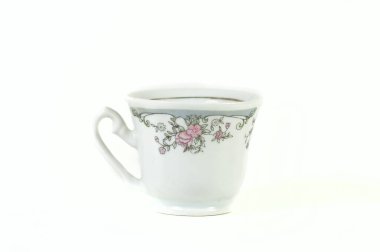 Kahve ve çay için porselen bardak.