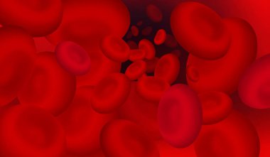 Hücreler ve bakterilerle bilim arkaplanı.